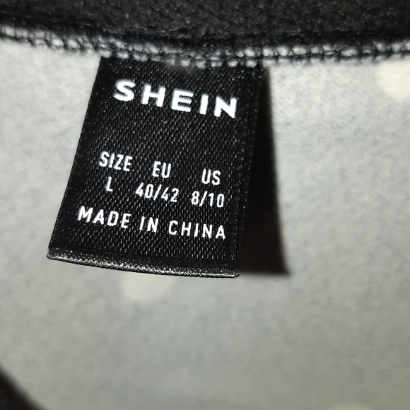 Brand New Shein Polka Dot Peplum Top - Picture 9 of 10